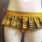 Yellow Jockstrap Skirt Without Logo