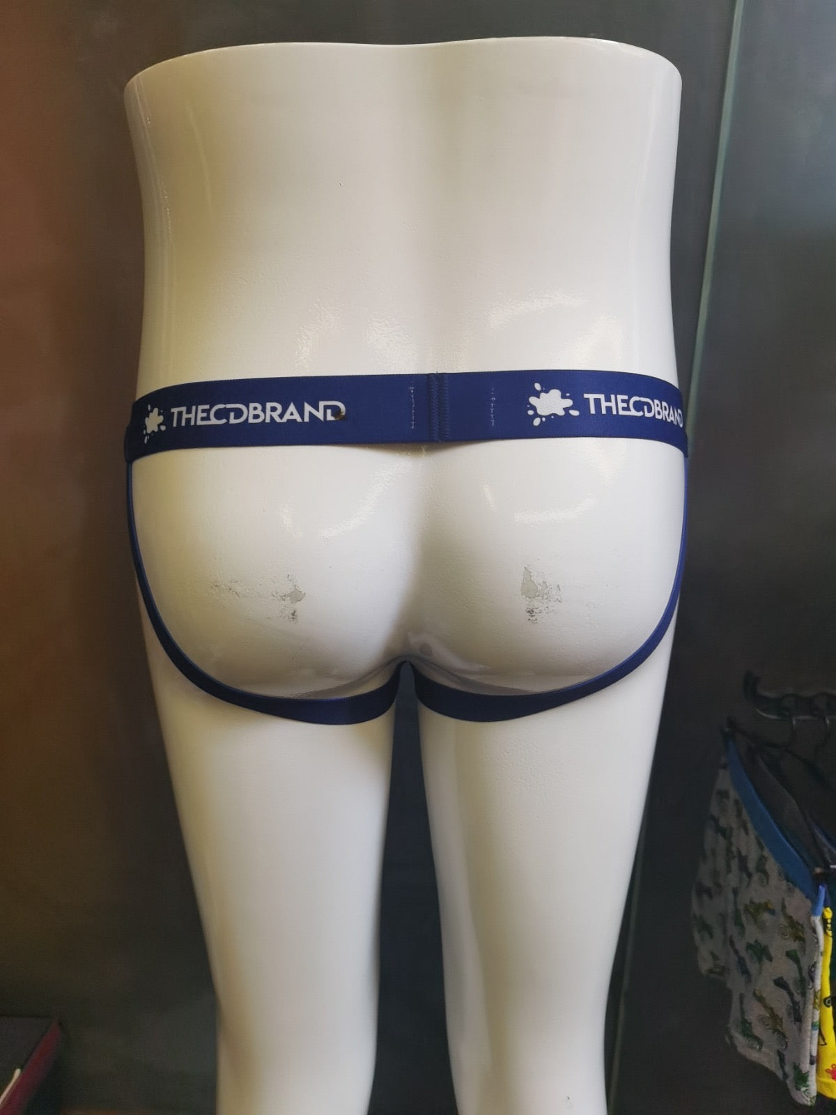 Blue Plaid Jockstrap