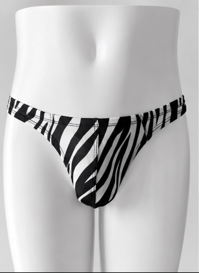 Zebra Thong