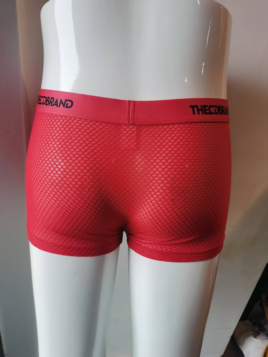 Red Mesh Boxers