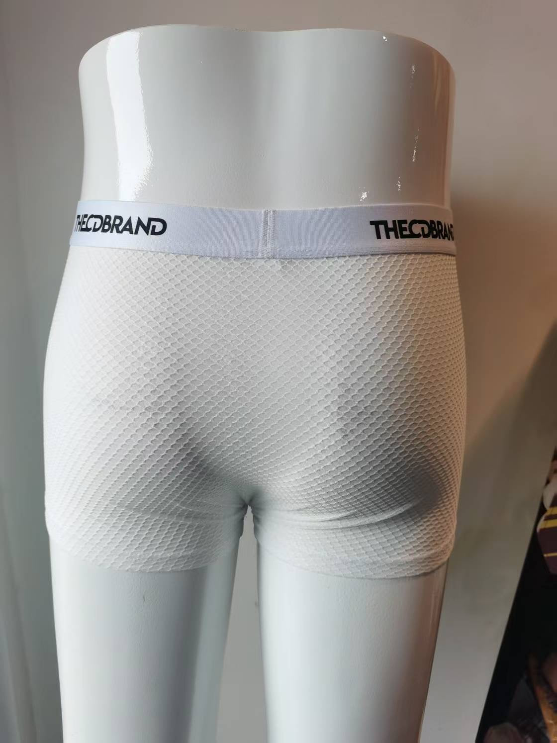 White Mesh Boxers