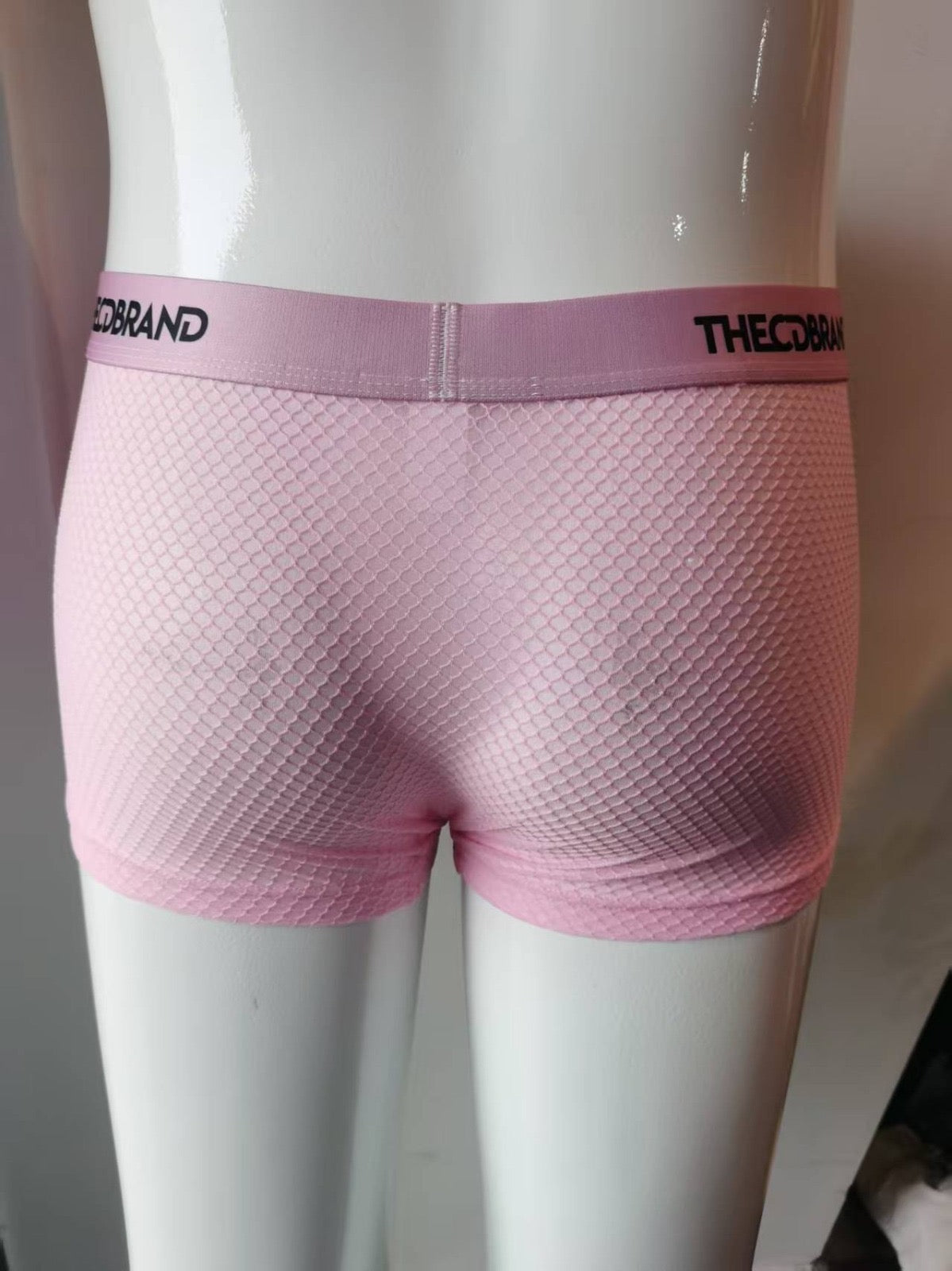 Pink Mesh Boxers