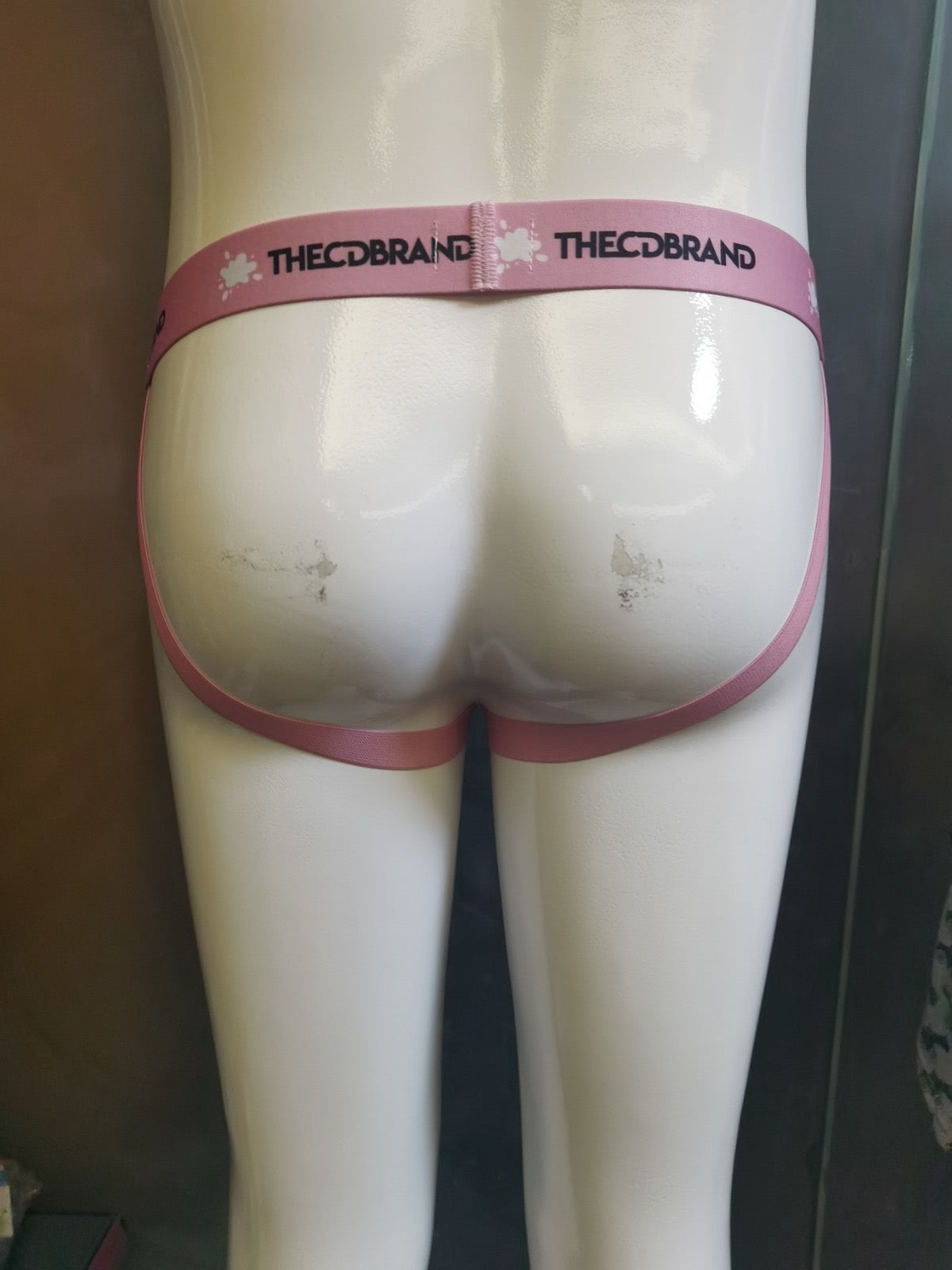 Pink Plaid Jockstrap