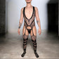 Lace Body Suit With Open Chest