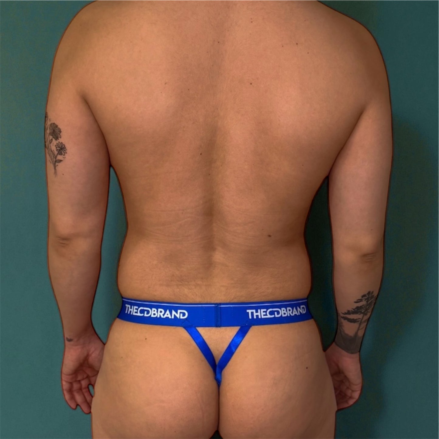 Blue Y Thong
