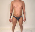 Black Plaid Jockstrap