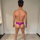 Purple Lace Thong