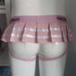 Pink Cheerleader Jockstrap Mini Skirt
