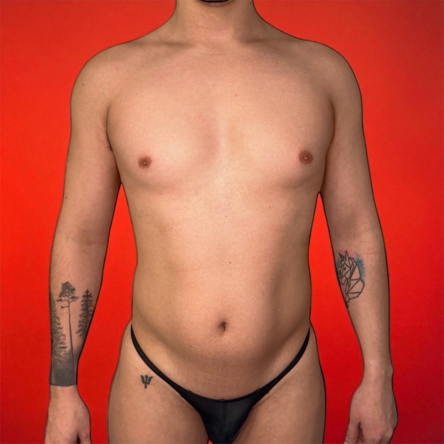 Black G-String Thong