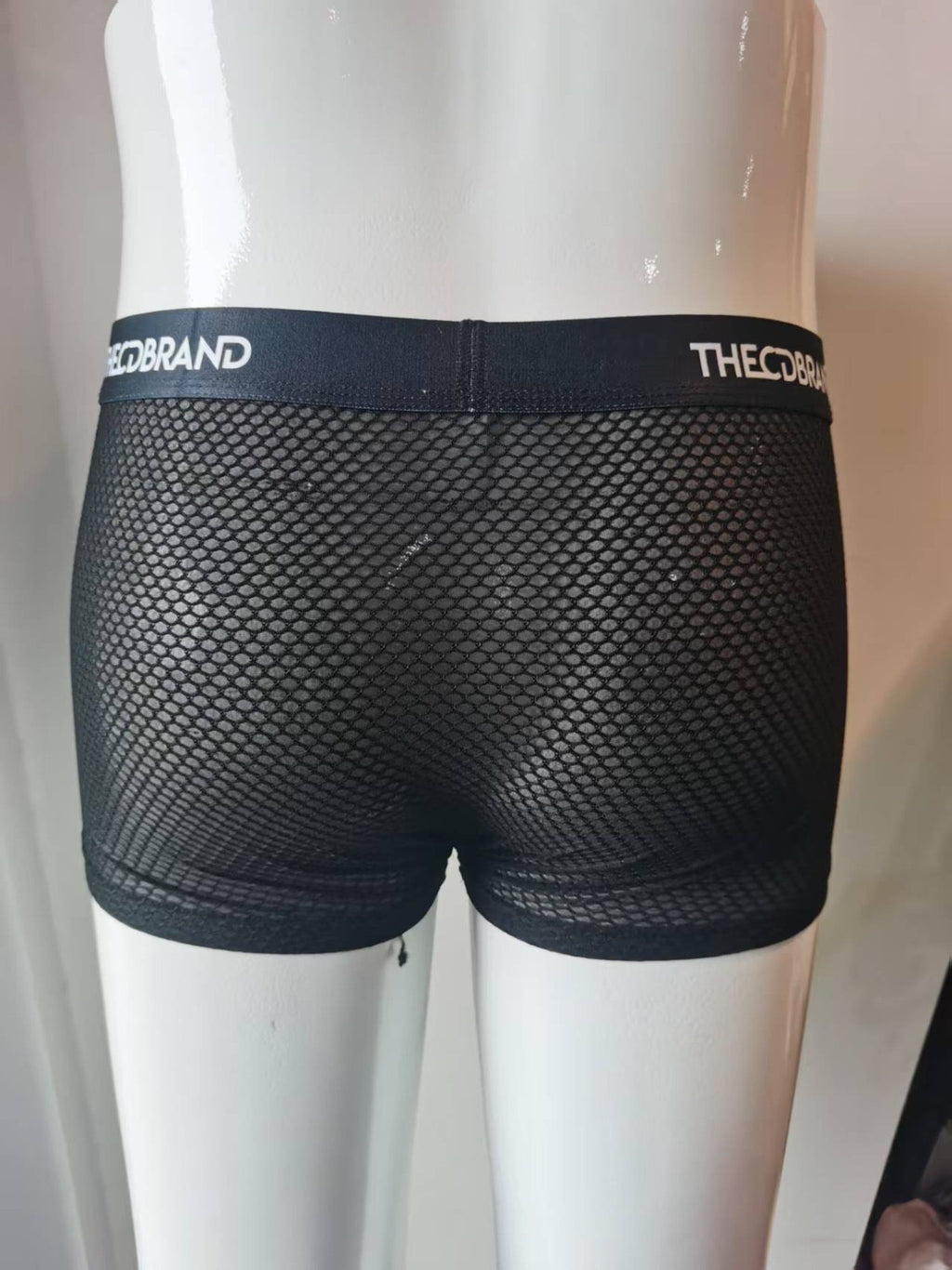 Black Mesh Boxers