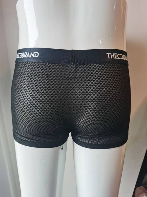 Black Mesh Boxers