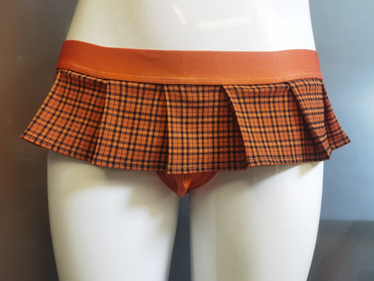 Orange Jockstrap Skirt Without Logo