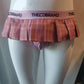 Pink & Gold Jockstrap Mini Skirt