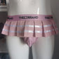 Pink Cheerleader Jockstrap Mini Skirt