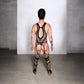 Lace Body Suit With Open Chest