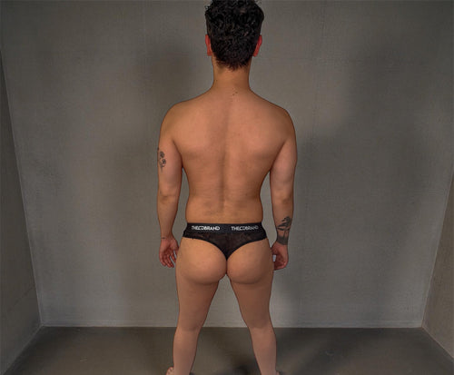 Black Lace Thong
