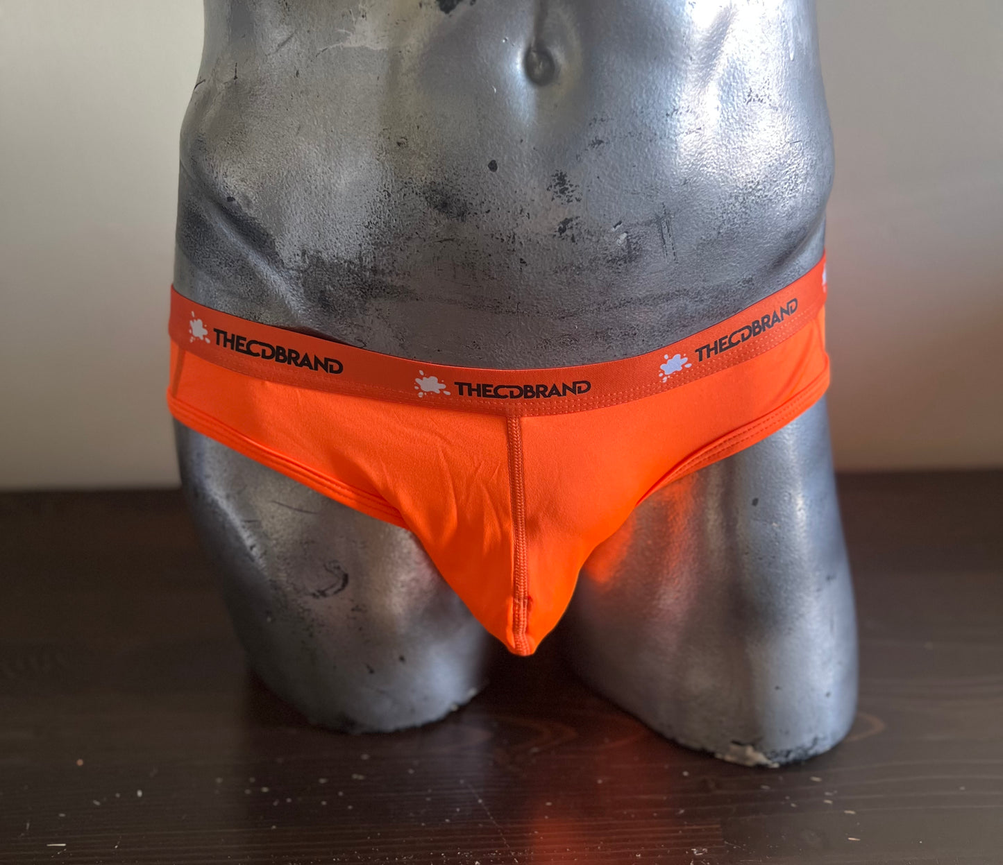 Orange Bikini Briefs