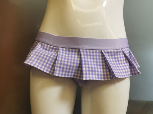 Purple Jockstrap Skirt Without Logo