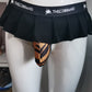 Black Tiger Thong Mini Skirt