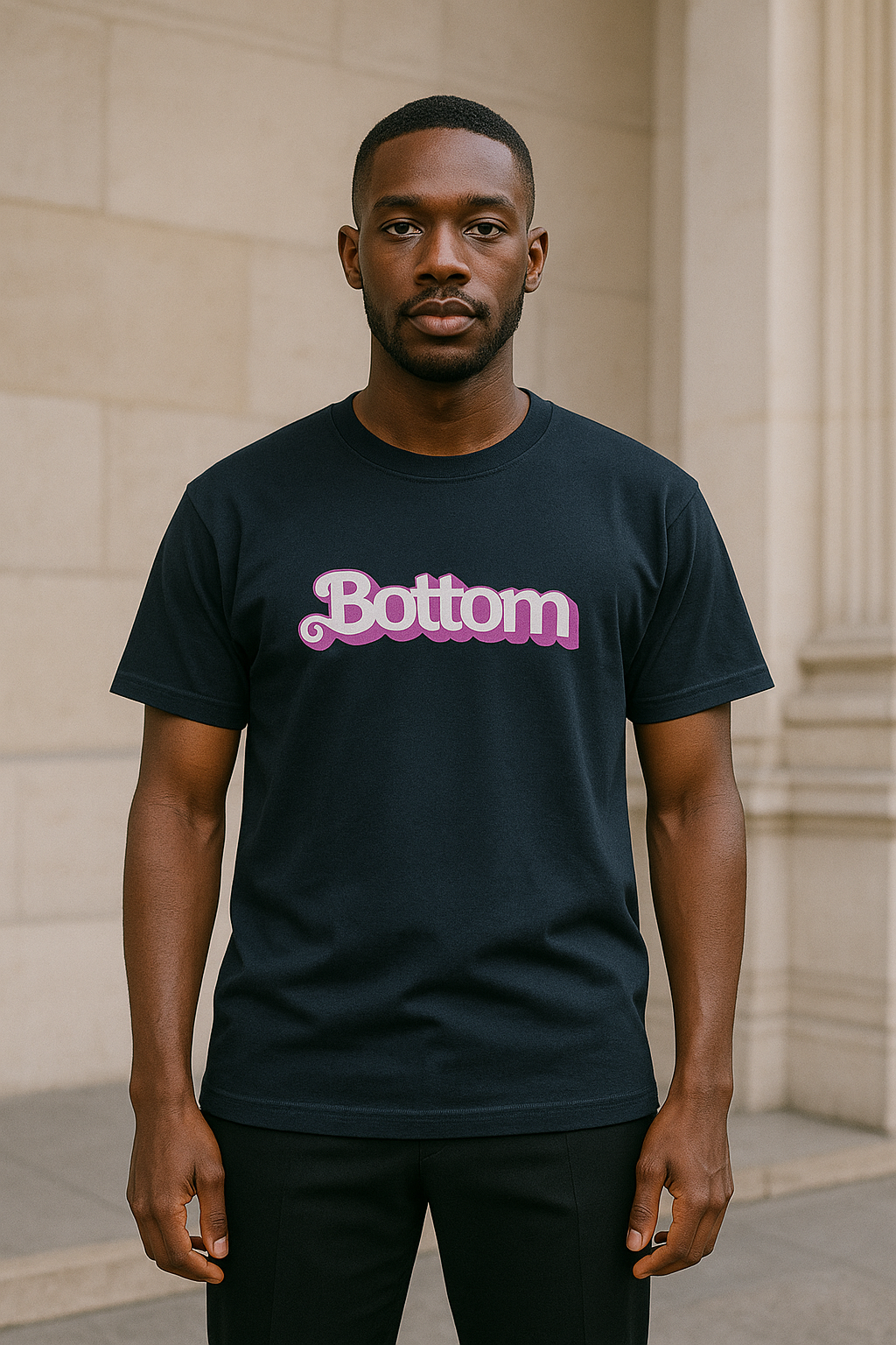 Bottom T-Shirt Black
