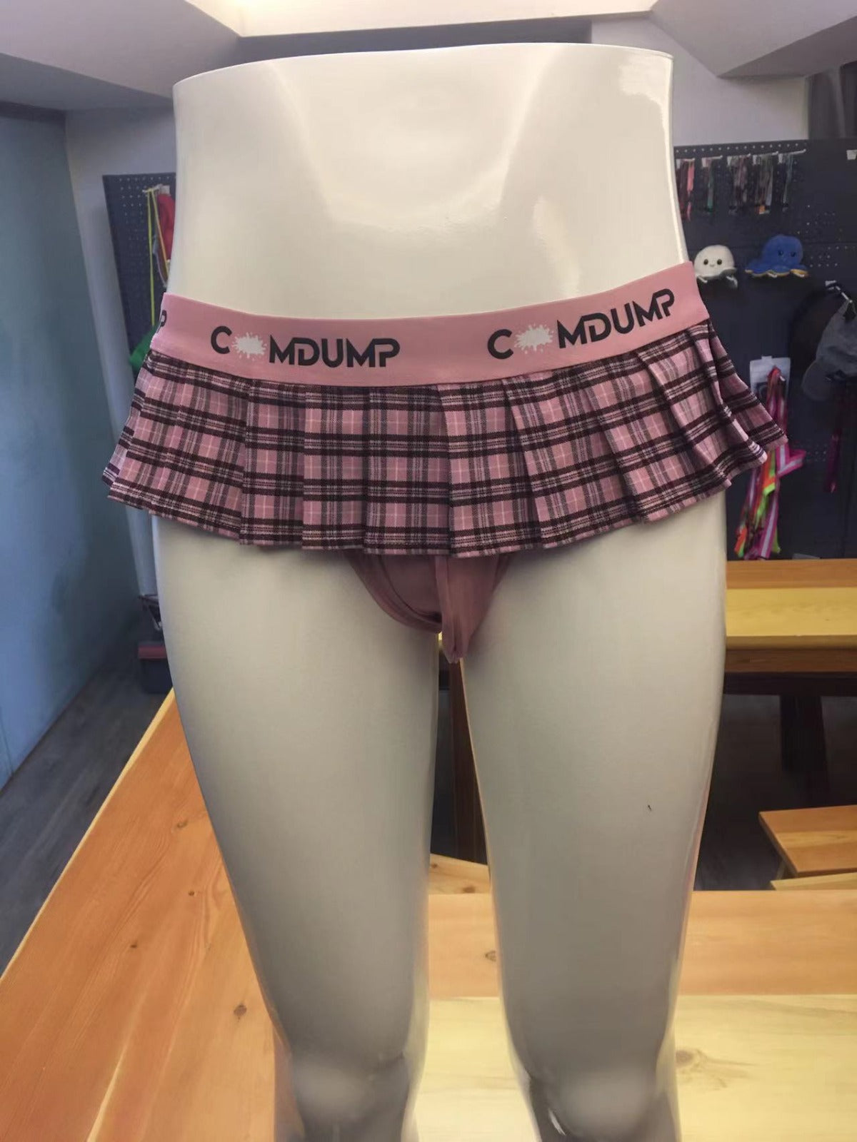 Pink Jockstrap Skirt